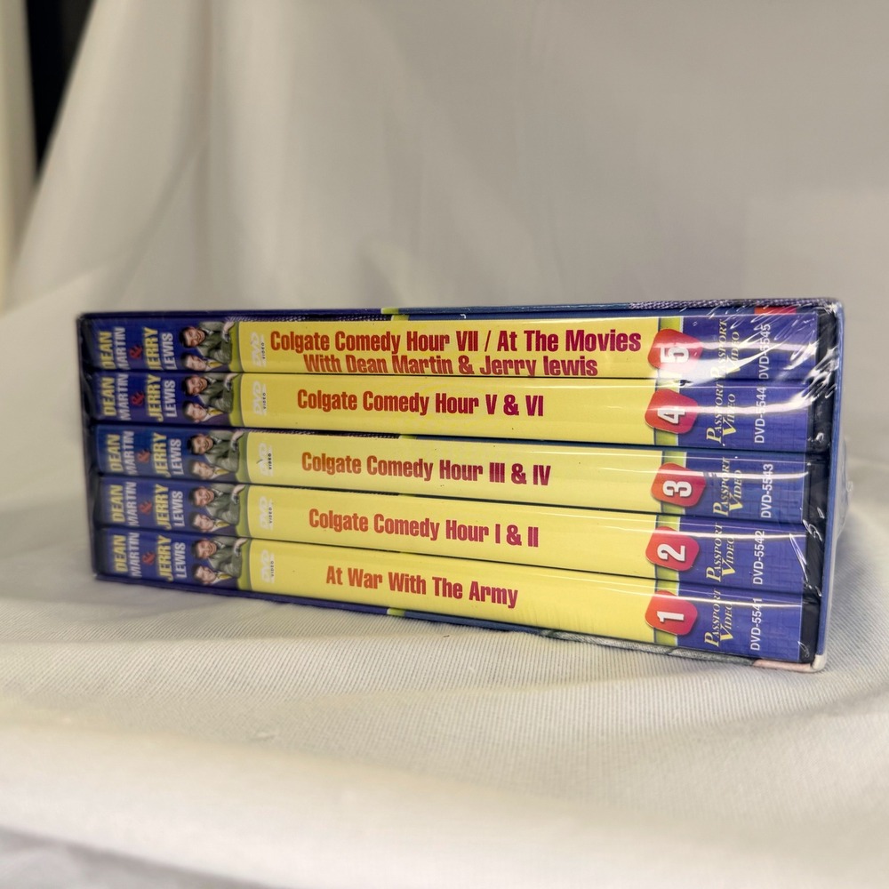 Dean Martin & Jerry Lewis Collection 5 DVD Box Set Colgate Comedy Hour 2006 NEW - Picture 2 of 5